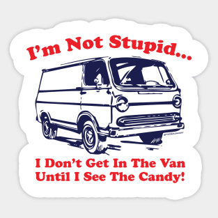 CANDY VAN Sticker